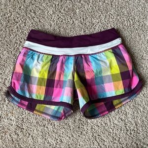 Lululemon Colorful Shorts